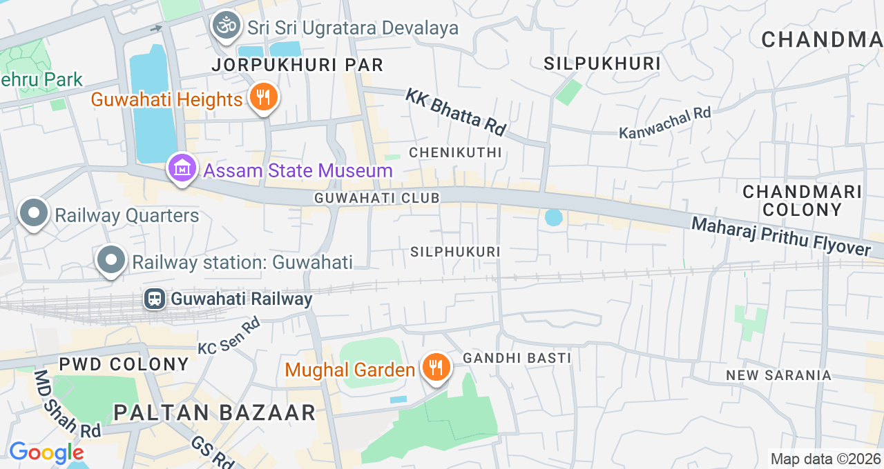 Map of Silpukhuri, Guwahati