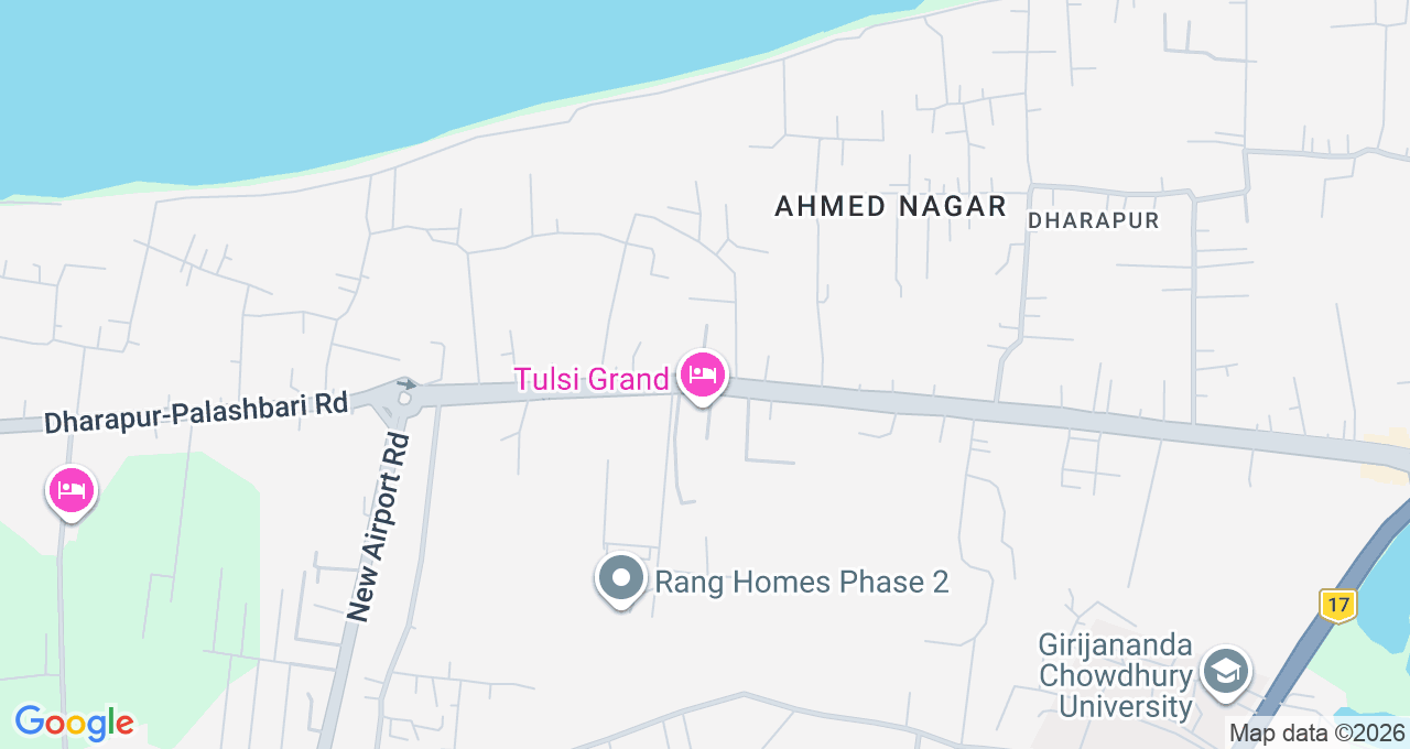 Map of Dharapur, Guwahati
